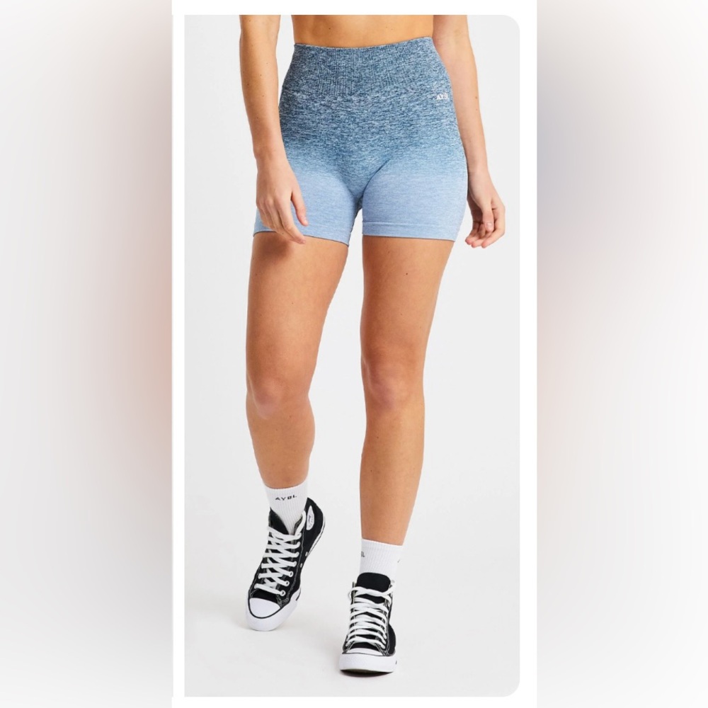 AYBL Ombre Blue Athletic Shorts